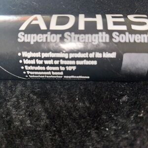 Superior Strength Adhesive Solvent